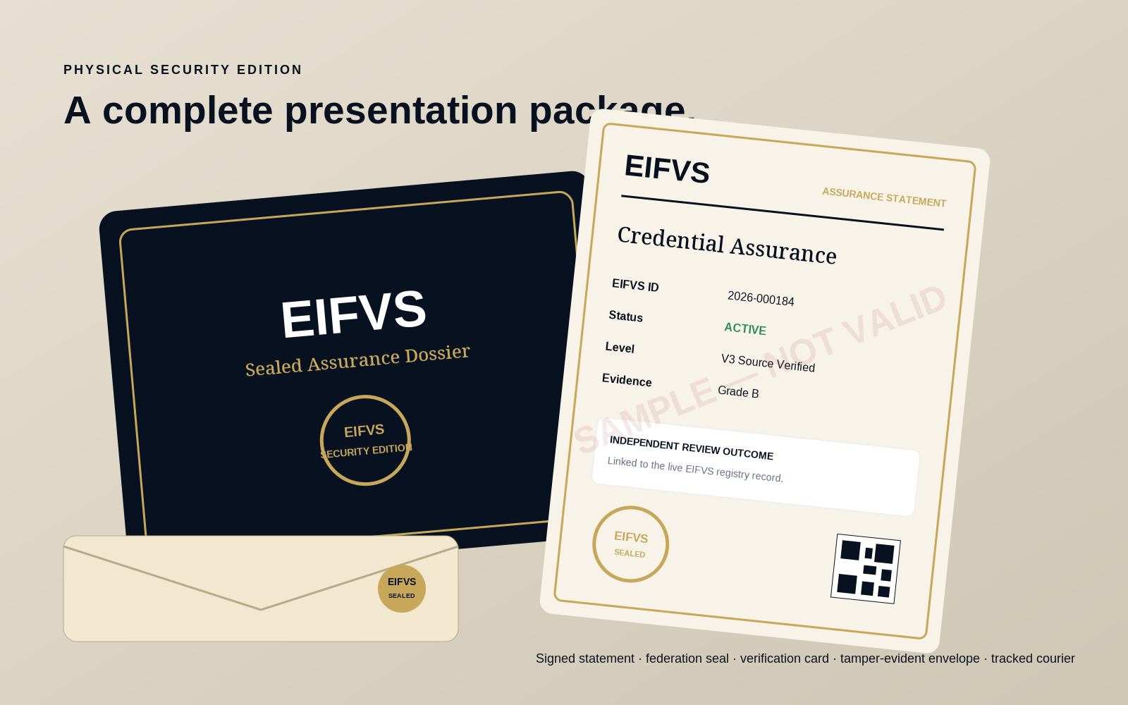 Sample EIFVS physical security edition